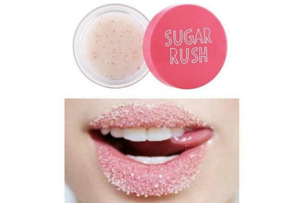 Top 10 Best Lip Scrubs in Malaysia 2025 4 Emina Sugar Rush Lip Scrub