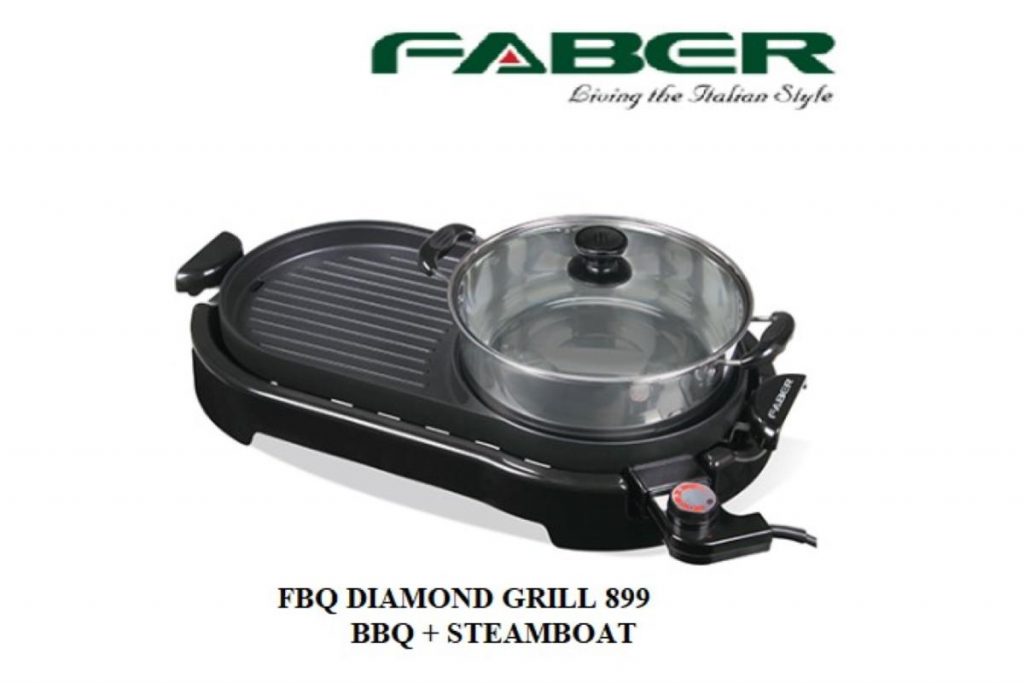 Top 10 Best Steamboat Grill In Malaysia 2025 11 Faber Grill and Steamboat Party Grill FBQ