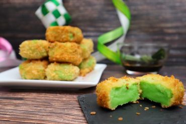 Fried Pandan Custard