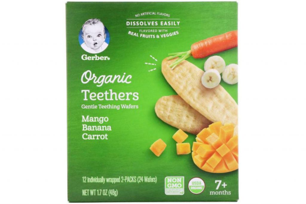 10 Makanan Bayi Terbaik di Malaysia 2025 6 Gerber Organic Teethers