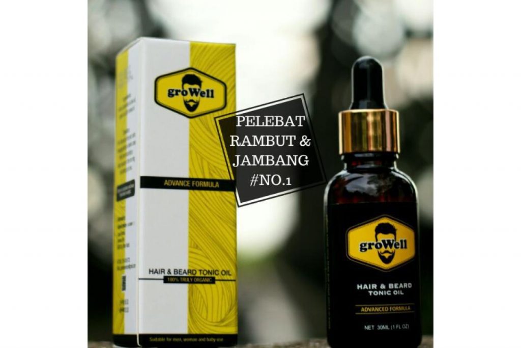 Top 10 Best Beard Oils in Malaysia 2025 5 Growell Hair and Beard Oil