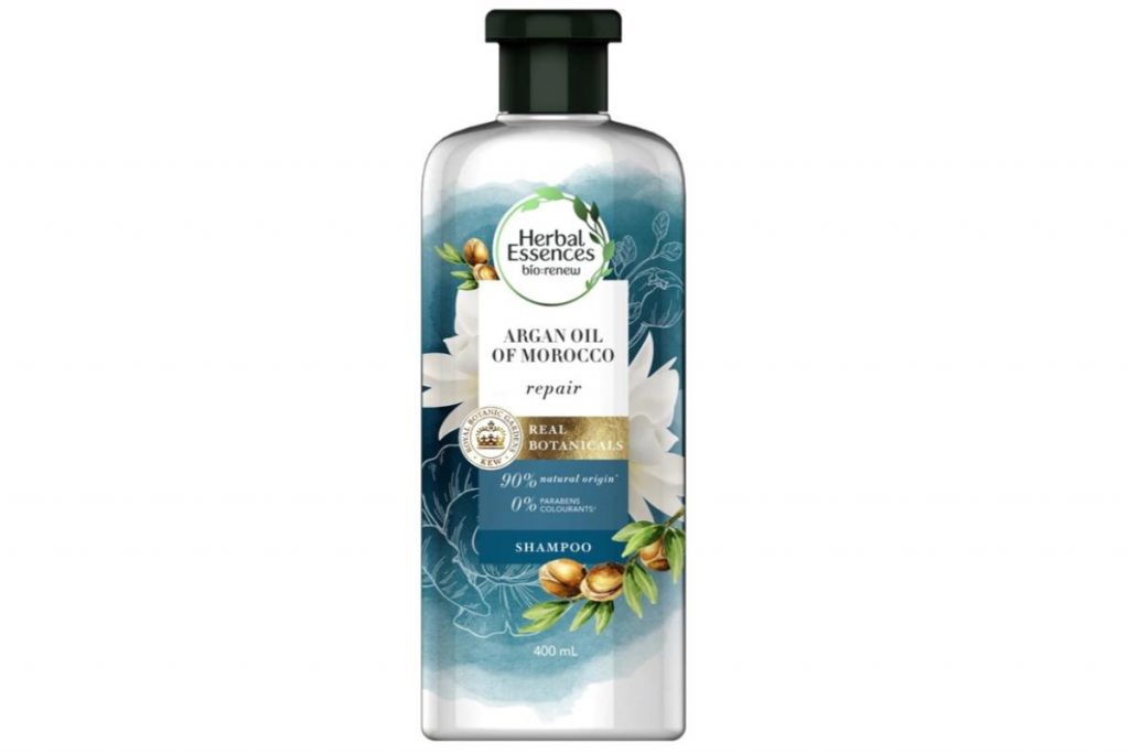 10 Syampu Terbaik di Malaysia 2025 3 Herbal Essences Bio Renew Argan Oil of Morocco Shampoo