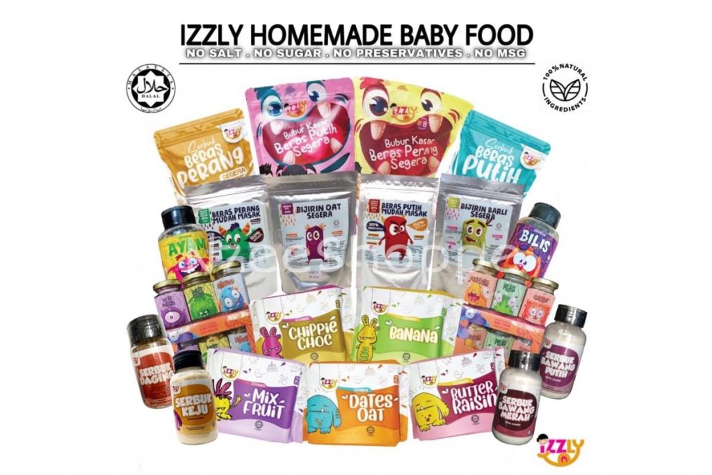 10 Makanan Bayi Terbaik di Malaysia 2025 10 Izzly Homemade Baby Food