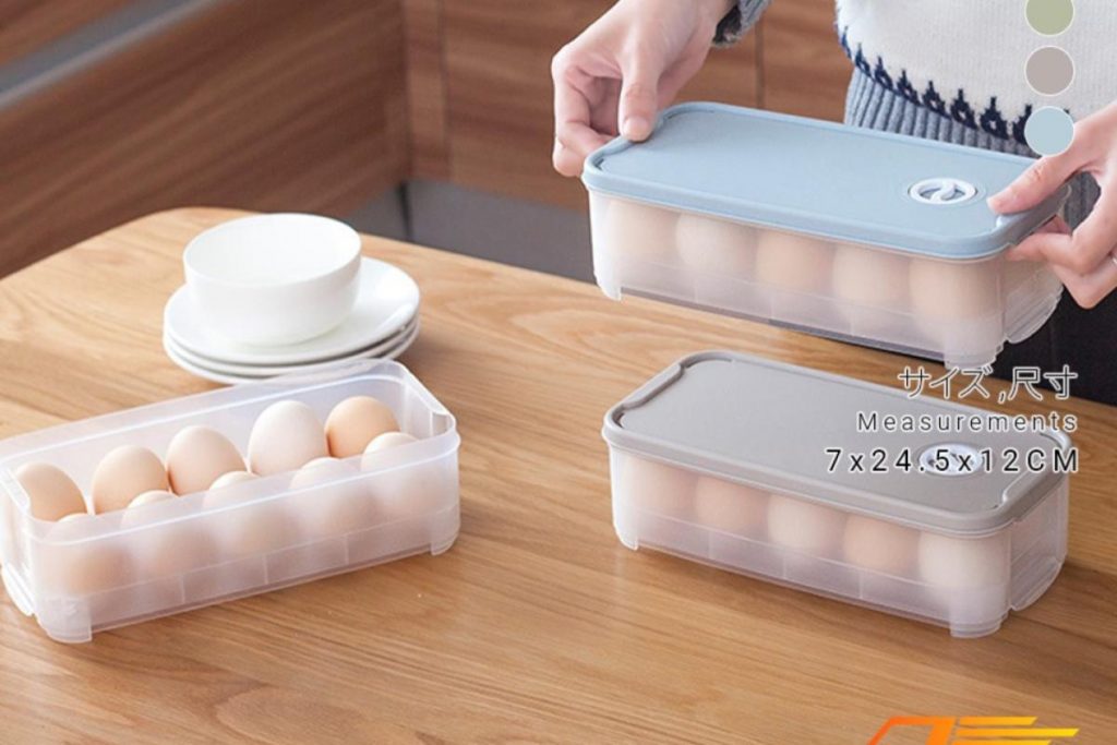 Top 10 Best Egg Storage Containers in Malaysia 2025 8 Japan Style Household Egg Storage Box