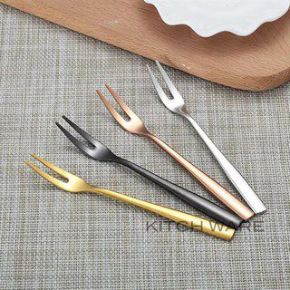 Top 8 Best Fruit Forks in Malaysia 2025 1 KITCH WARE Stainless Steel Fruit Fork