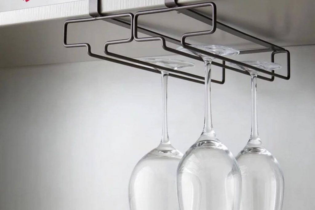 Top 8 Best Wine Glass Holders in Malaysia 2025 4 Kitchen Cabinet Wine Glass Holder