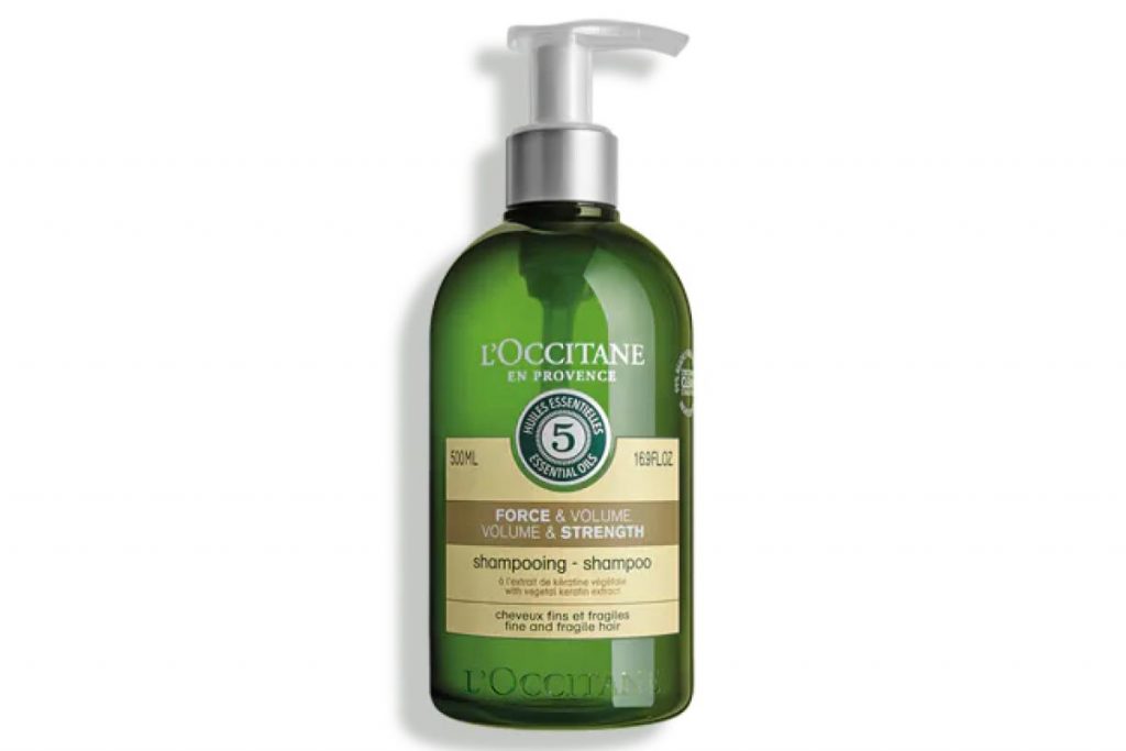 10 Syampu Terbaik di Malaysia 2025 9 LOccitane Essential Oils Volume Strength Shampoo