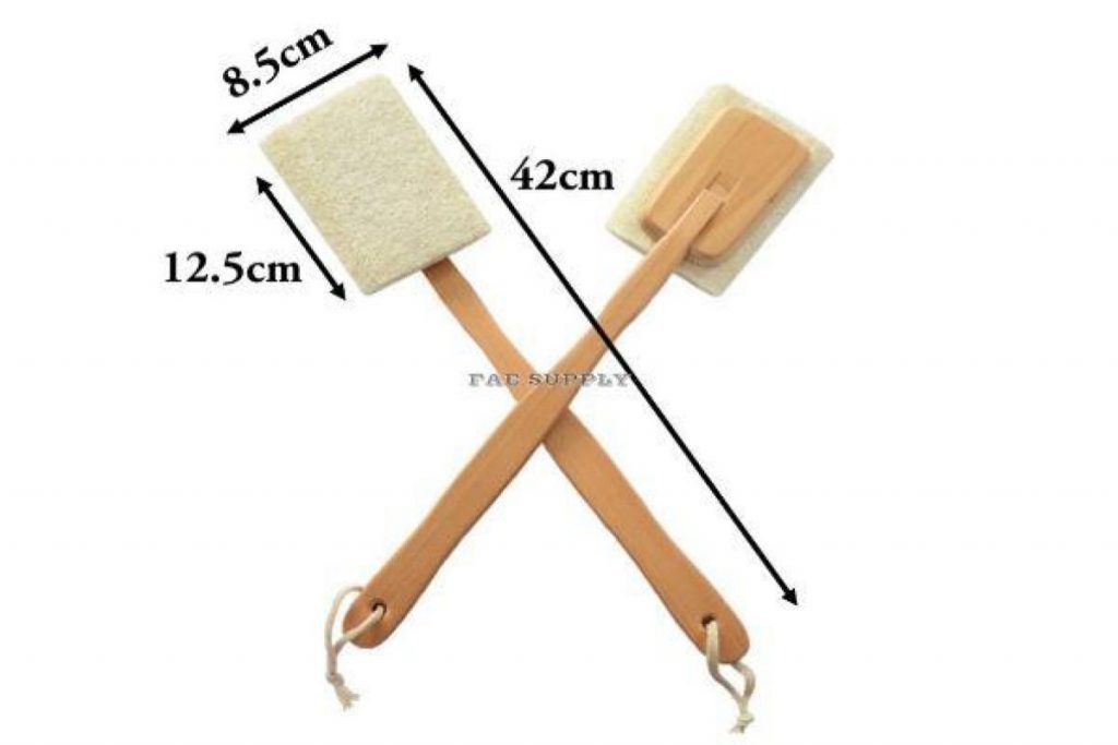 Top 10 Best Bath Brushes in Malaysia 2025 6 Natural Exfoliating Loofah Back Scrubber