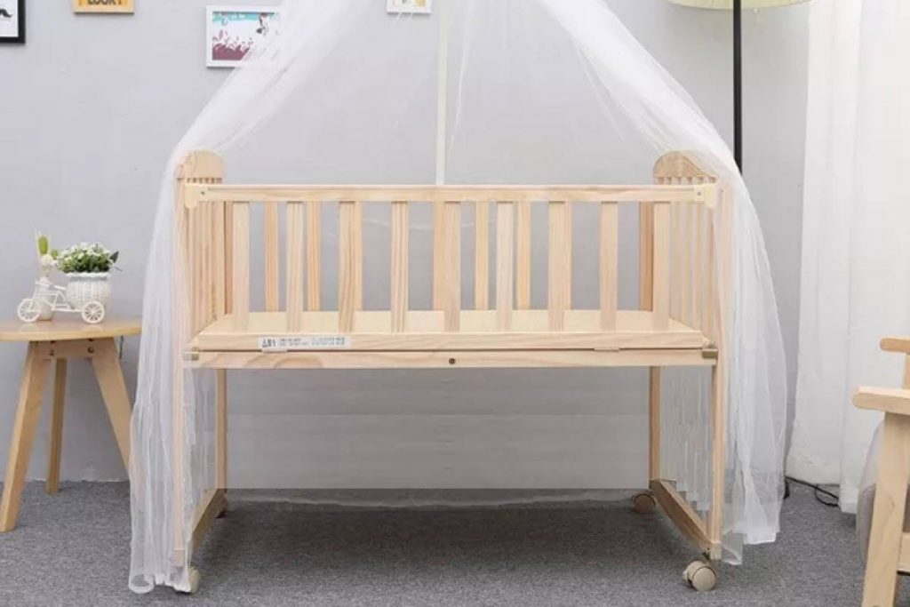 Top 15 Best Baby Cots in Malaysia 2025 5 OSUKI Baby Cot Bedding Bump Set in Free Mosquito Net