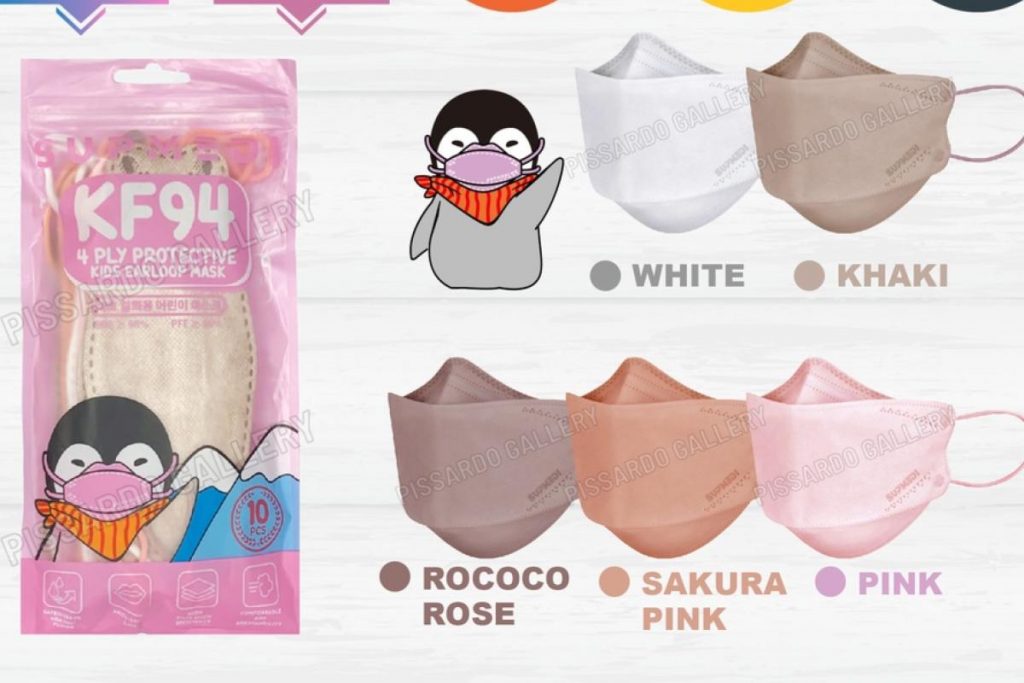 Top 6 Best KF94 Masks in Malaysia 2025 5 PISSAROO KF KIDS Mask