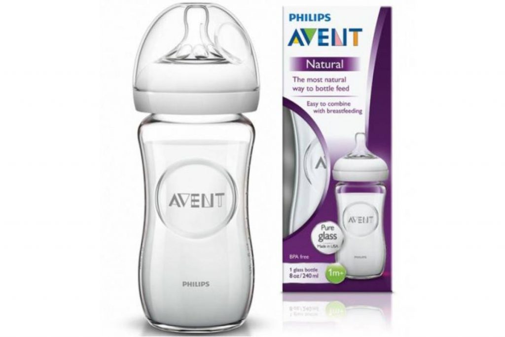 10 Botol Bayi Terbaik di Malaysia 2025 5 Philips Avent Natural Glass Bottle