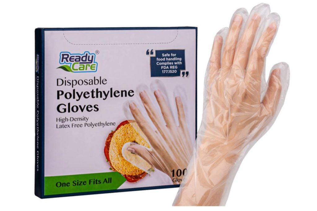 Top 8 Best Disposable Gloves in Malaysia 2025 5 READYCare Disposable Polyethylene Gloves