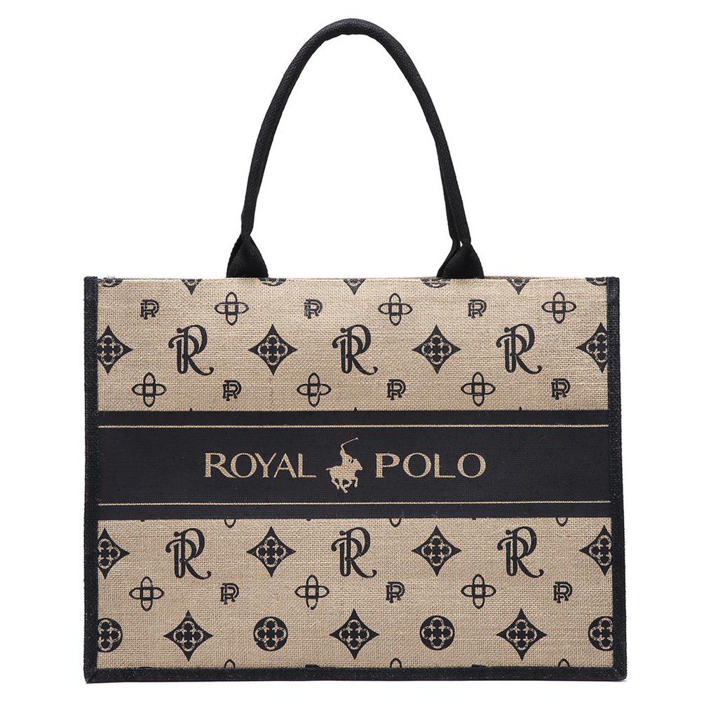 Top 10 Best Tote Bags in Malaysia 2025 6 ROYAL POLO Book Canvas Tote Bags