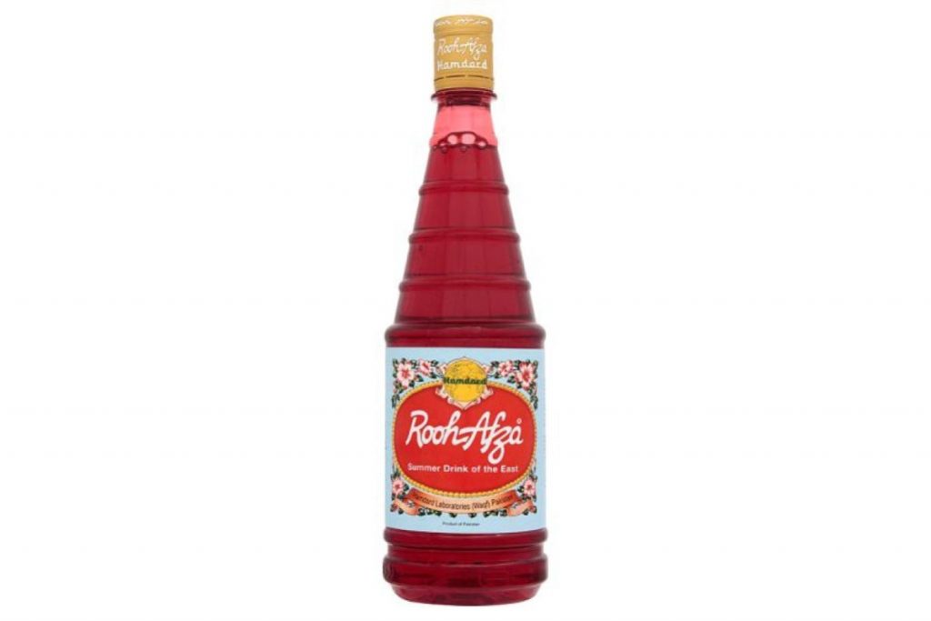 Top 10 Best Rose Syrups in Malaysia 2025 2 Rooh Afza Rose Syrup