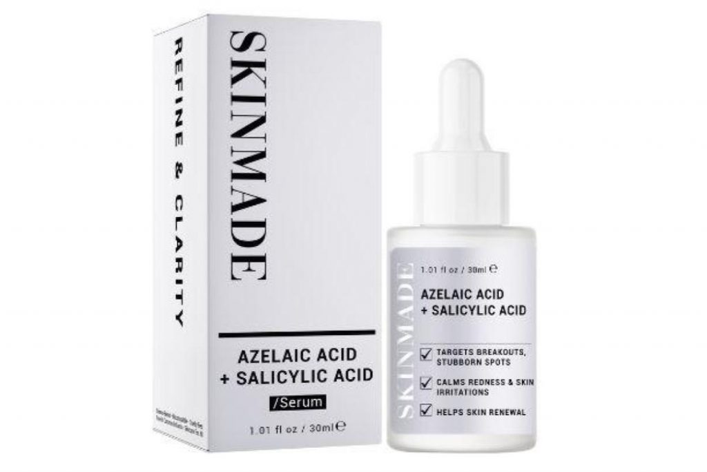 Top 10 Best Salicylic Acid Serums in Malaysia 2025 6 SKINMADE Azelaic Acid Salicylic Acid serum