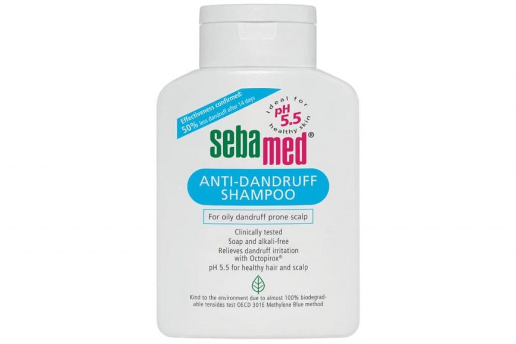 10 Syampu Anti-Kelemumur Terbaik di Malaysia 2025 7 Sebamed Anti Dandruff Shampoo