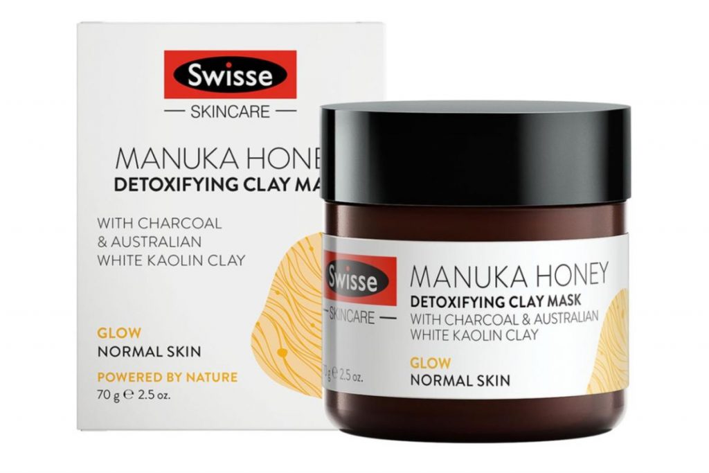 Top 10 Best Clay Masks in Malaysia 2025 6 Swisse Skincare Manuka Honey Detoxifying Clay Mask