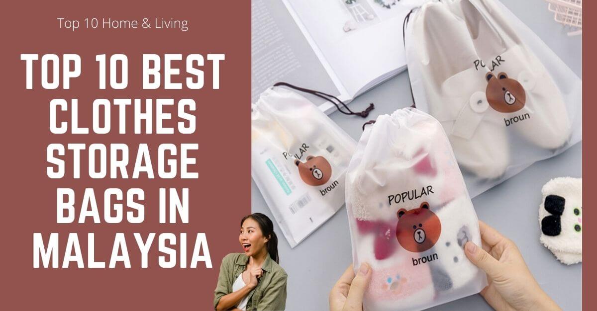 Top Best Clothes Storage Bags in Malaysia