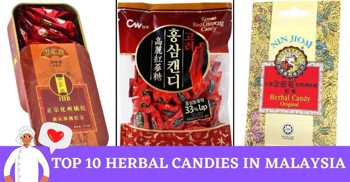 Top Herbal Candies in Malaysia