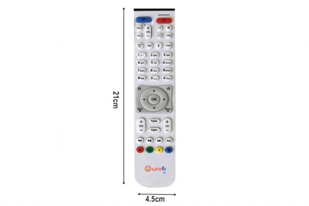 Top 10 Best TV Remote Controls in Malaysia 2025 7 Unifi Plus Box Remote Control