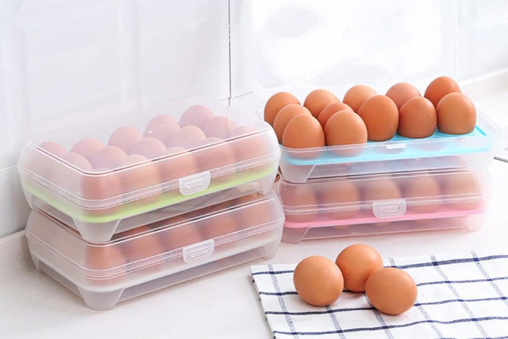 Top 8 Best Egg Trays in Malaysia 2025 7 VANITY HOME Egg Plastic Transparent Storage