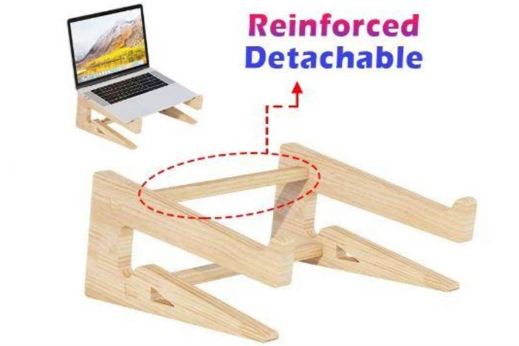 Top 10 Best Laptop Stands in Malaysia 2025 3 Wooden Laptop Stand