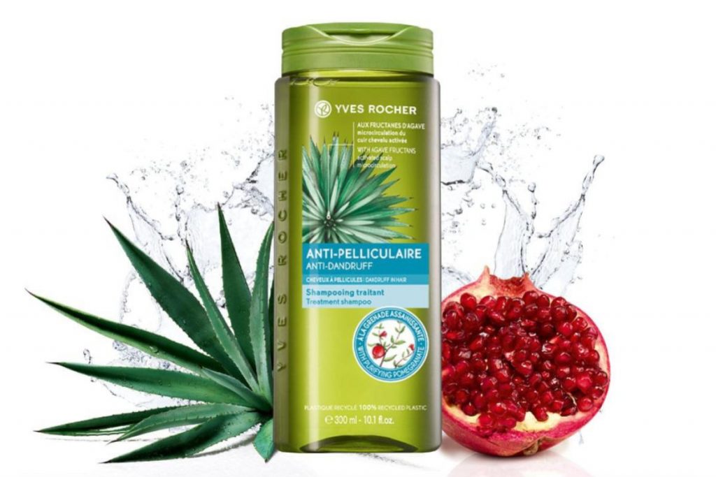 10 Syampu Anti-Kelemumur Terbaik di Malaysia 2025 6 Yves Rocher Anti Dandruff Shampoo