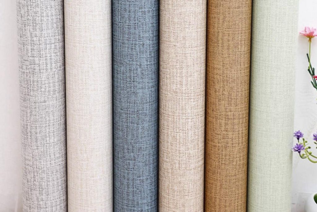 <strong>8 Kertas Dinding Pelekat Terbaik di Malaysia 2025</strong> 2 M PVC Self Adhesive Wallpaper Linen Pattern