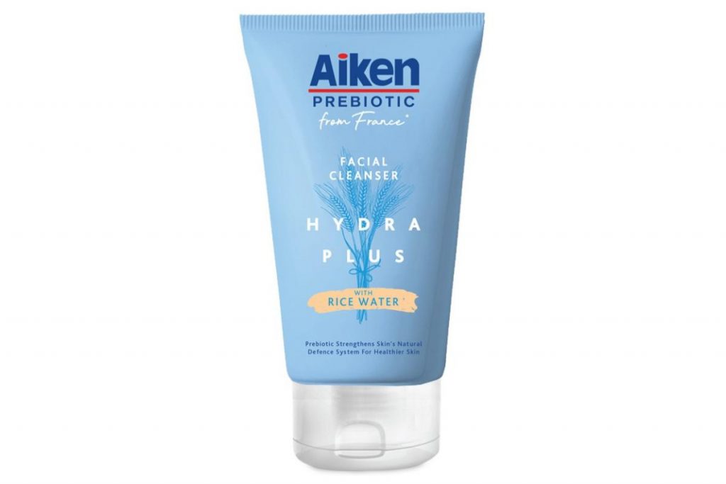 10 Produk Penjagaan Kulit Cruelty-free Terbaik di Malaysia 2025 4 Aiken Prebiotic Hydra Facial Cleanser