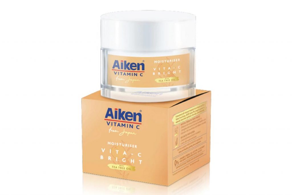 Top 10 Best Affordable Moisturisers in Malaysia 2025 11 Aiken Vita C Bright Moisturizer