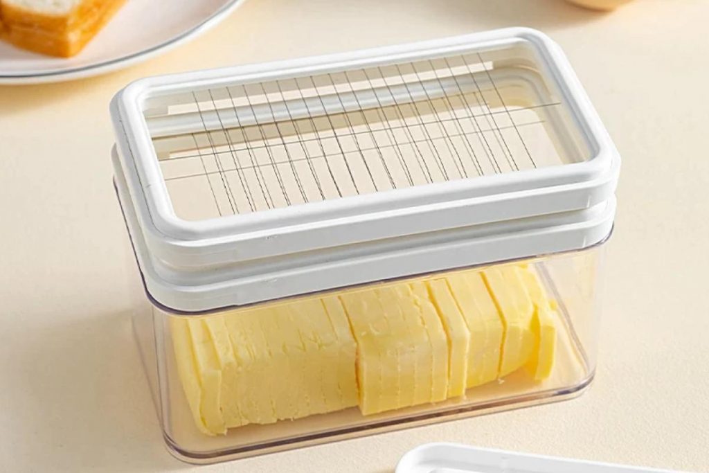 8 Bekas Mentega Terbaik di Malaysia 2025 3 Butter Box with Slicer