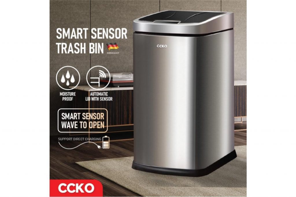 8 Tong Sampah Pintar Terbaik di Malaysia 2025 4 CCKO Automatic Sensor Smart Bin