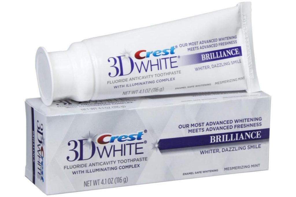 Top 10 Best Whitening Toothpaste in Malaysia 2025 5 Crest D White Brilliance Whitening Toothpaste