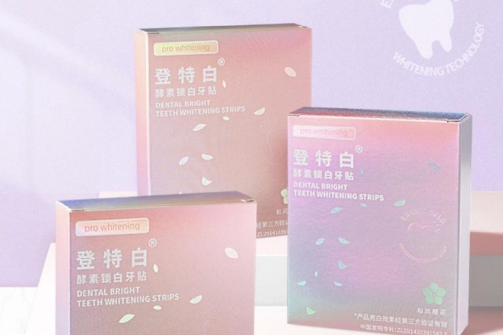 Top 8 Best Teeth Whitening Strips in Malaysia 2025 6 Deng Te Bai Teeth Whitening Strips