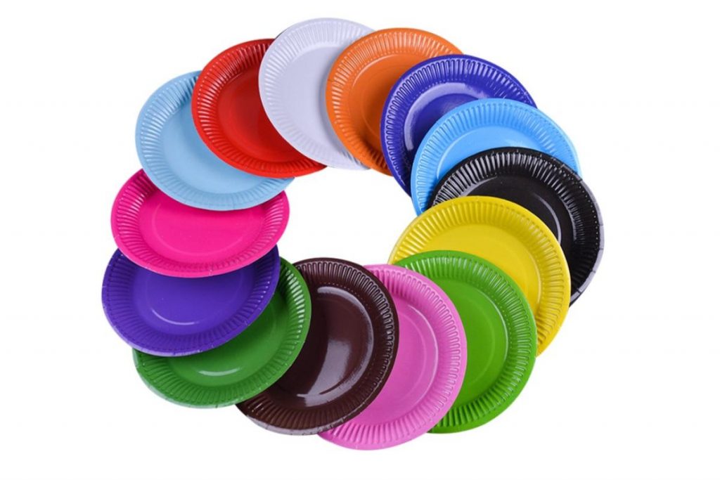 <strong>8 Pinggan Pakai Buang Terbaik di Malaysia 2025</strong> 6 Disposable Colourful Plain Paper Plate