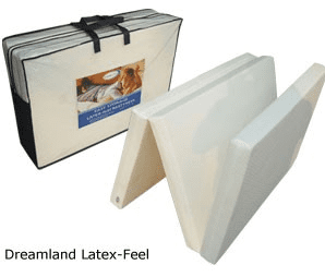10 Tilam Lipat Terbaik di Malaysia 2025 2 Dreamland Easy Storage Premium Foldable Latex Feel Single Mattress