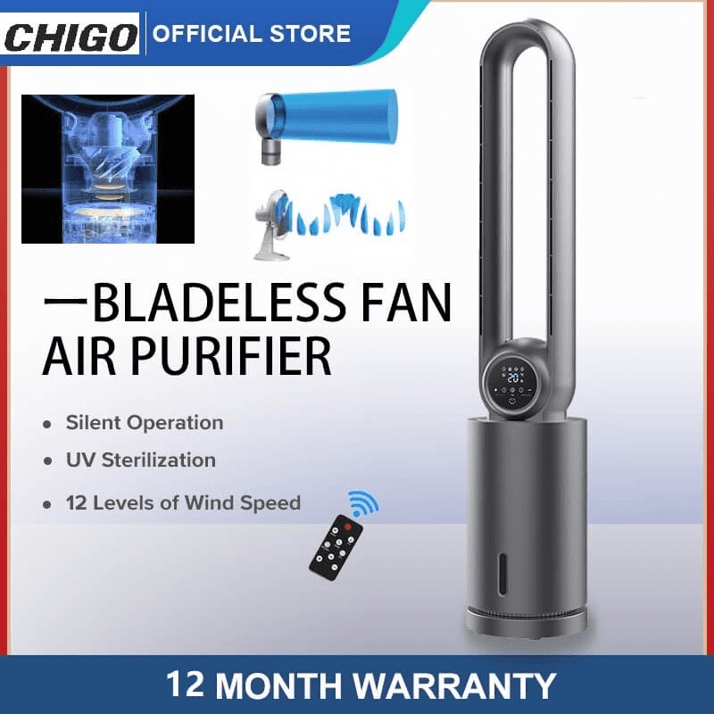 Top 8 Best Bladeless Fans in Malaysia 2025 4 Elixir Bladeless Stand Fan