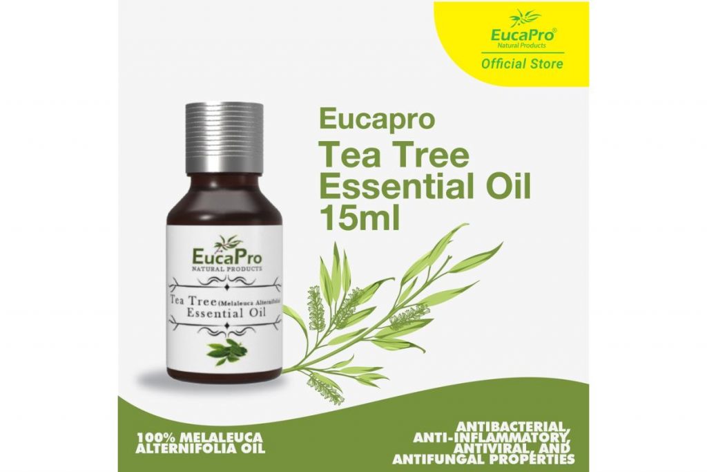 8 Minyak Tea Tree Terbaik di Malaysia 2025 9 EucaPro Antibacterial Tea Tree Essential Oil