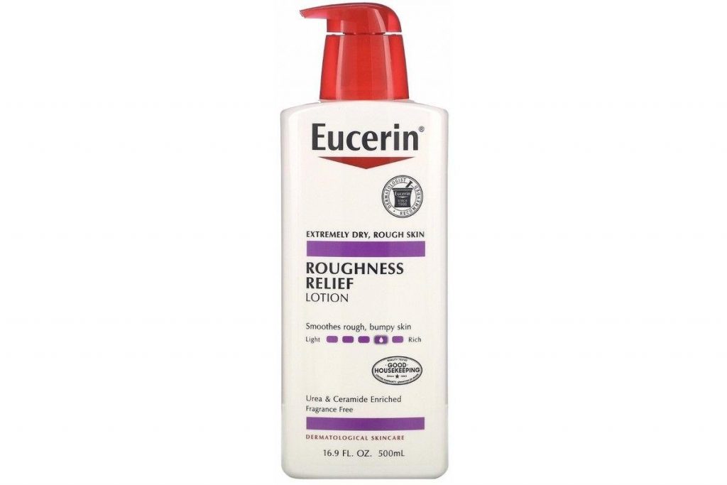 9 Losyen Badan Tanpa Pewangi Terbaik di Malaysia 2025 5 Eucerin Roughness Relief Lotion