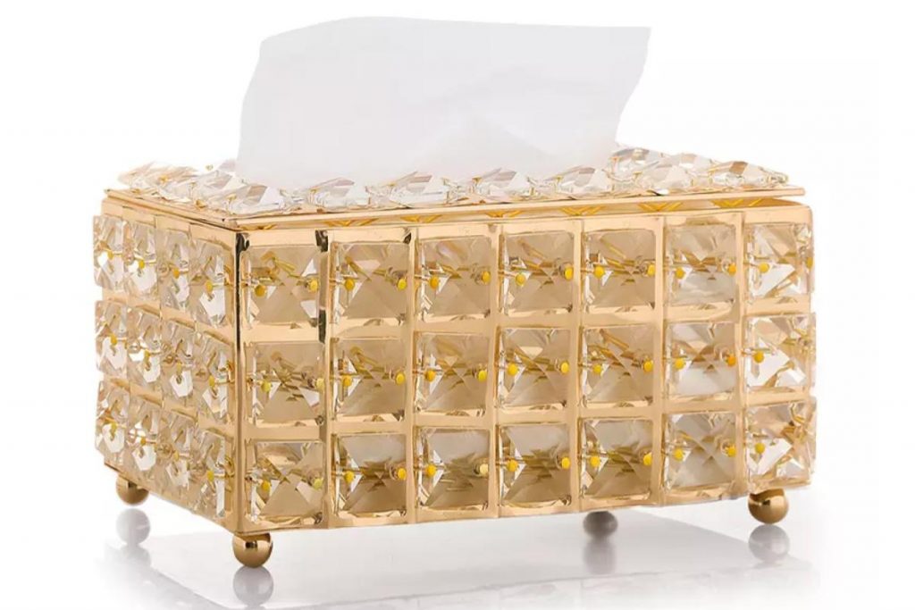 Top 10 Best Tissue Boxes in Malaysia 2025 4 Europe Style Luxury Crystal Tissue Boxes