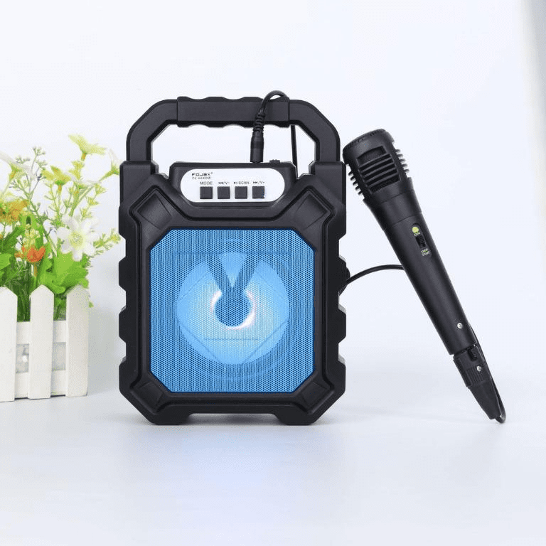 Top 8 Best Karaoke For Home in Malaysia 2025 6 FOJAX FJ Mini Speaker Bluetooth Speaker With Mic