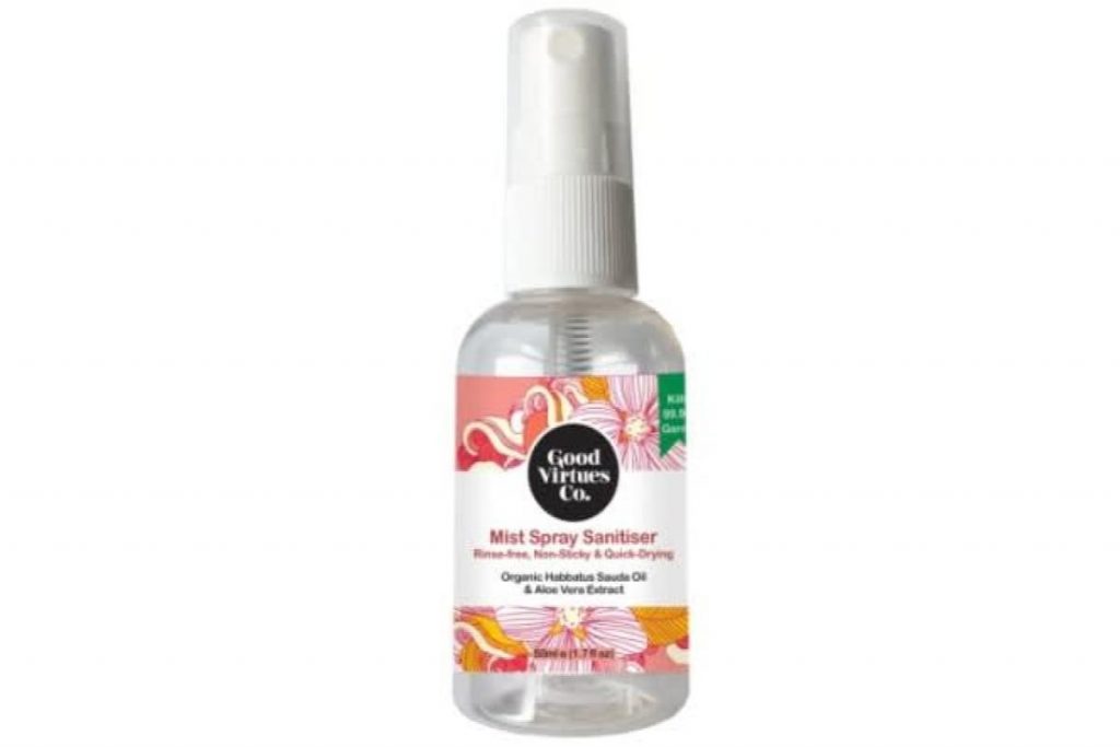 8 Semburan Sanitizer Terbaik di Malaysia 2025 7 Good Virtues Co. Mist Spray Sanitizer