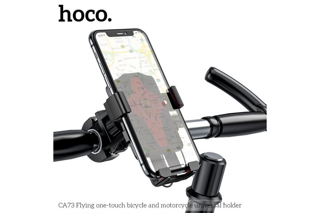 <strong>8 Pemegang Telefon Motosikal Terbaik di Malaysia 2025</strong> 8 HOCO CA Universal degrees Rotatable Bike Phone Holder