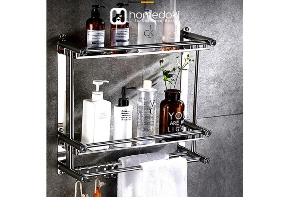 Top 10 Best Bathroom Racks in Malaysia 2025 9 Homedoki Bathroom Shelf