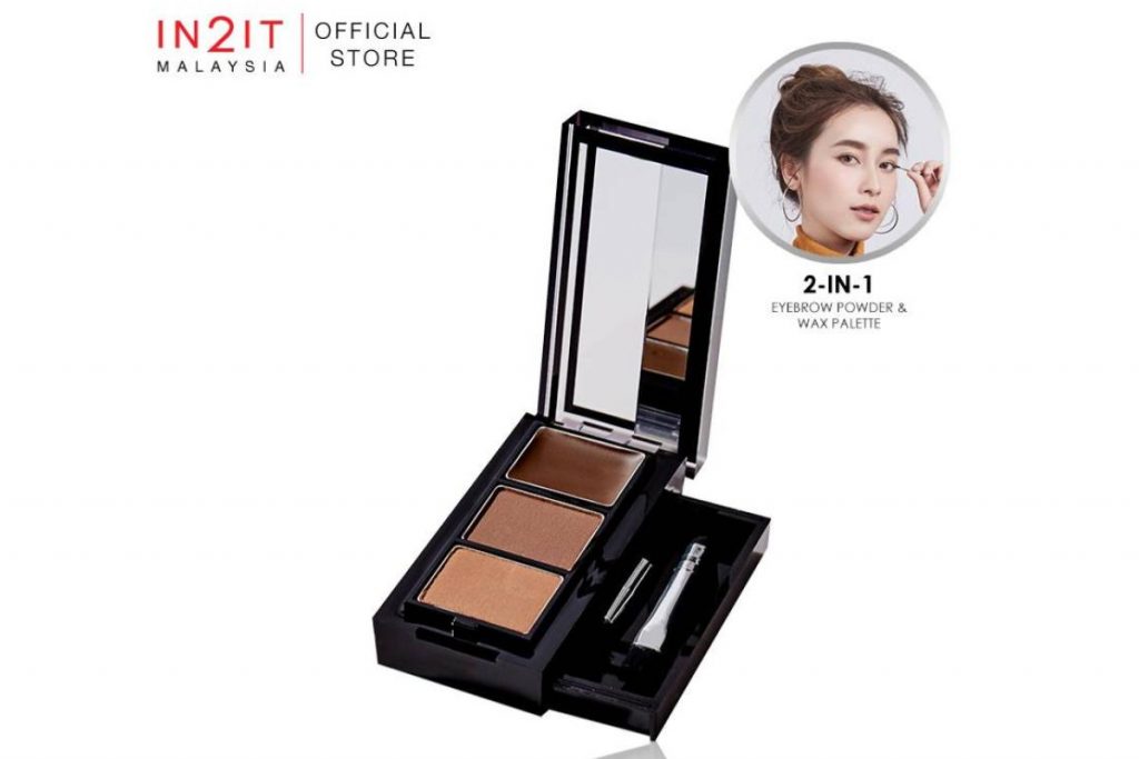 <strong>8 Palet Kening Terbaik di Malaysia 2025</strong> 7 INIT IN Eyebrow Powder Wax Palette