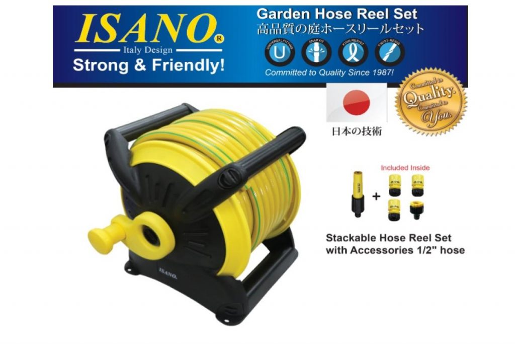 Top 8 Best Garden Hose Reels In Malaysia 2025 2 ISANO Hose Reel