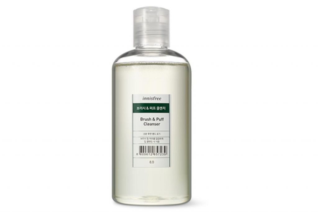 10 Pencuci Berus Mekap Terbaik di Malaysia 2025 10 Innisfree Brush Puff Cleanser