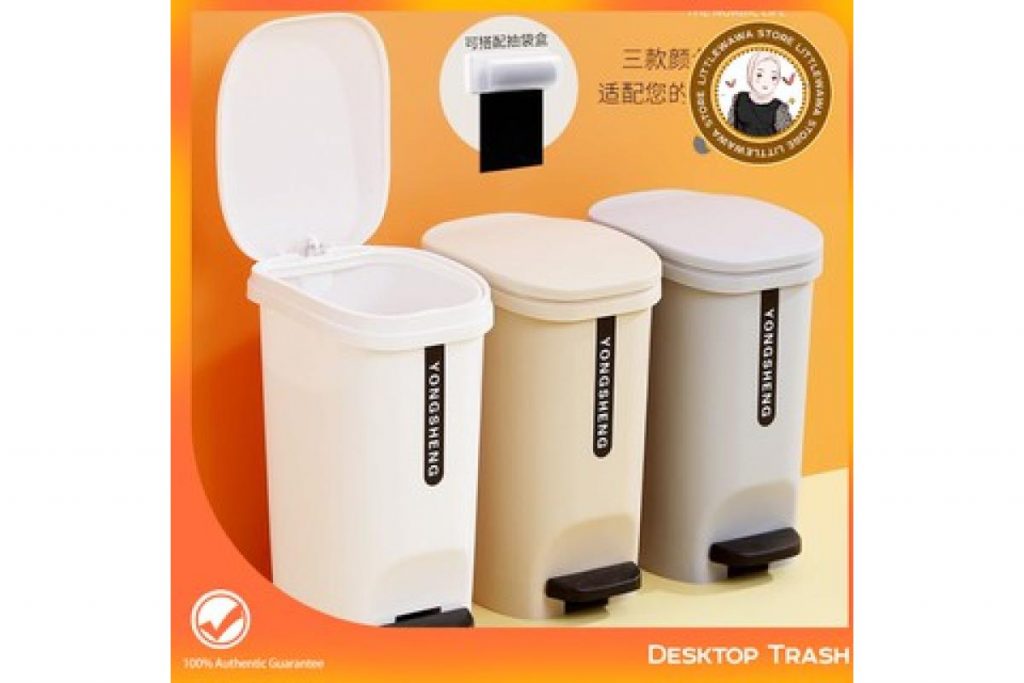 8 Tong Sampah Dapur Terbaik di Malaysia 2025 6 Large Capacity Dustbin