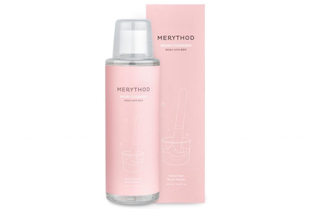 10 Pencuci Berus Mekap Terbaik di Malaysia 2025 9 MERYTHOD Brush and Puff Cleanser