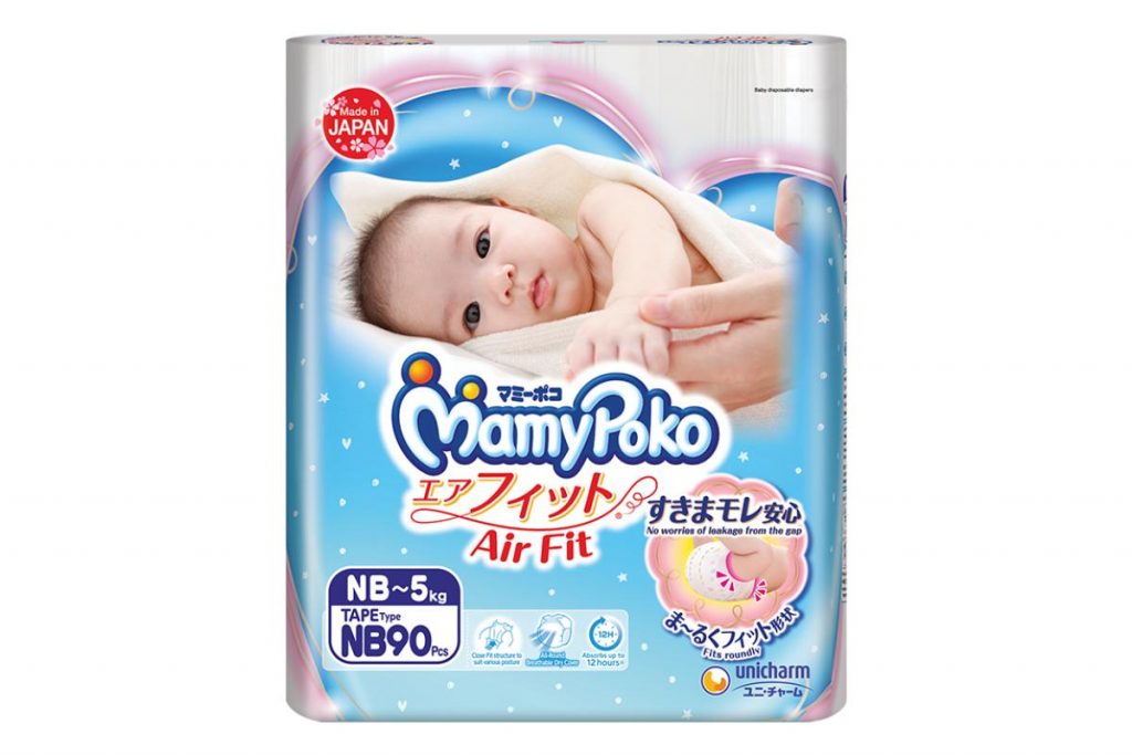 Top 10 Best Baby Diapers in Malaysia 2025 7 MamyPoko Air Fit Tape